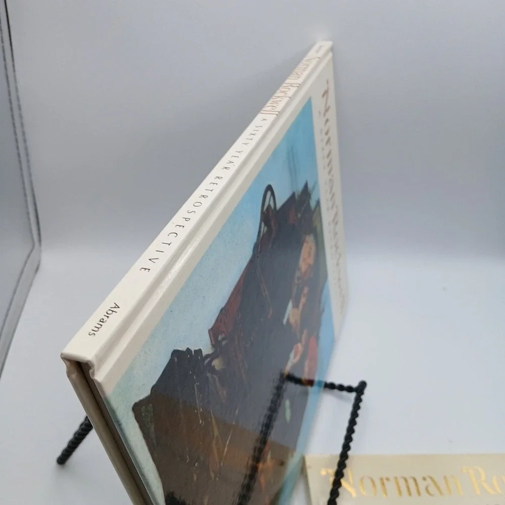 Norman Rockwell A Sixty Year Retrospective Book and Prints HC & PB NOS lot 2
